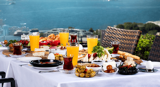 Conrad İstanbul Bosphorus, Kahvaltıları Göz Dolduruyor