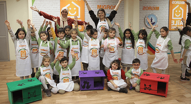 Migros, Aile Kulüpleri ile Çocukları Eğitiyor
