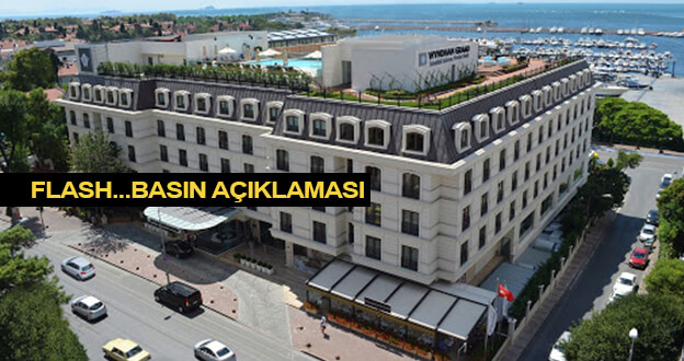 Wyndham Grand Kalamış Marina Hotel Basın Açıklaması Yaptı