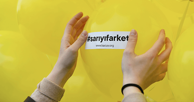 KAÇUV “Sarıyı Fark Et” Etkinliği Gerçekleştirdi