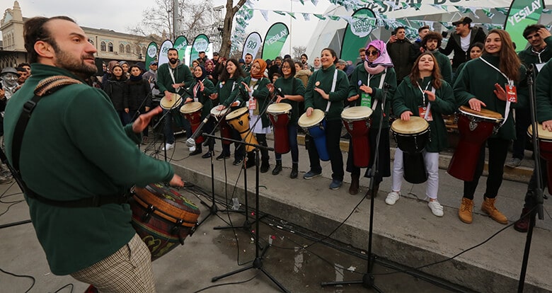 Yeşilay'dan 100. Yaş Kutlaması 