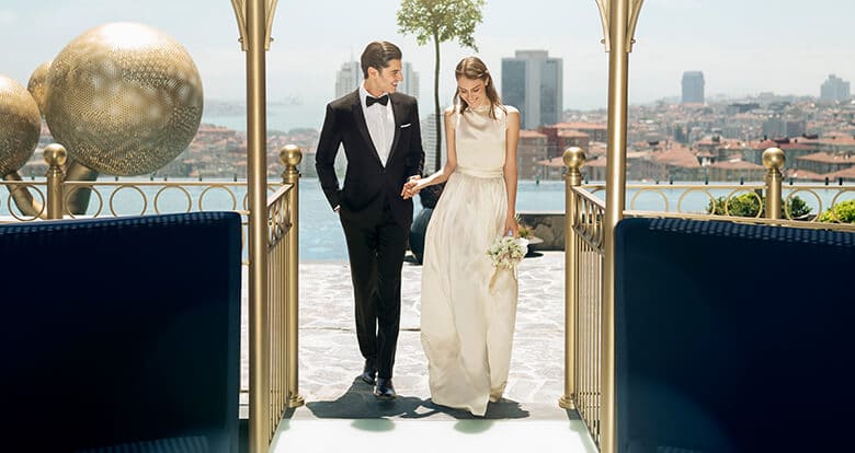 Düğünlerin lüks adresi Fairmont Quasar Istanbul