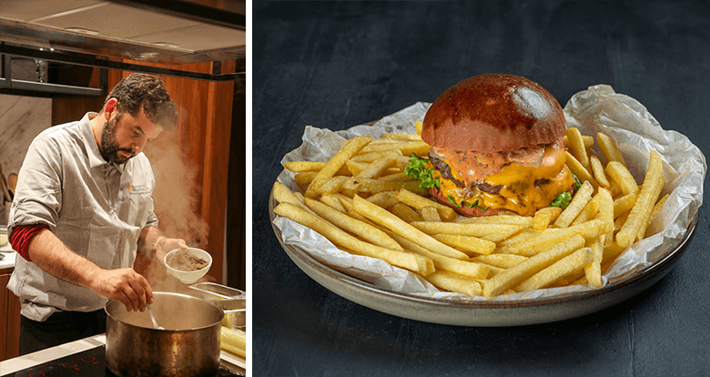 Michelin Yıldızlı İspanyol Şeften Burger Servisi