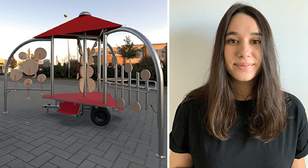 Dezavantajlı çocuklara seyyar oyun alanı