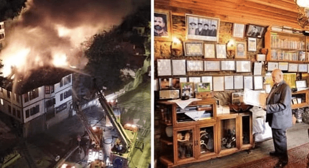 250 Yıllık Tarih Kül Oldu