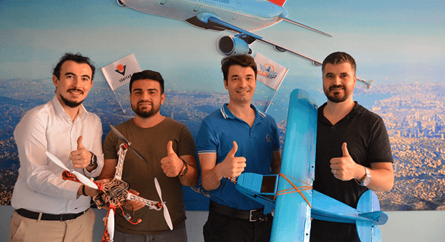 Havacılık öğrencilerinden “havalı” başarı