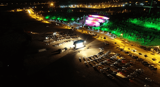 Gölbaşı'nda Açık Hava Sinema Etkinlikleri Devam Ediyor