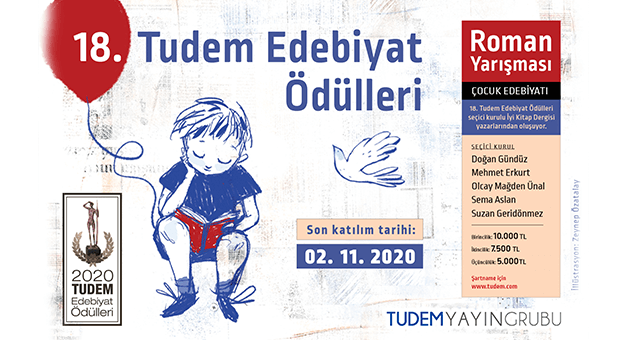 Tudem Edebiyat Ödülleri’ne başvuruda bulunmak için son 1 ay