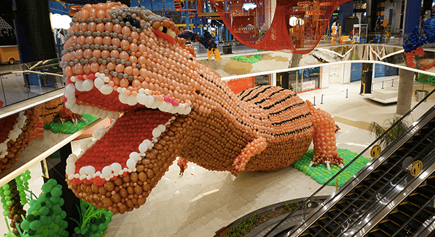 Animal Balloon World’ün Dev Dinozoru Guinness rekoru kırdı