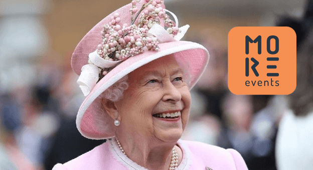 Kraliçe Elizabeth'i Karşılayan More Events 15. Yaşına Yeni Logosuyla Girdi