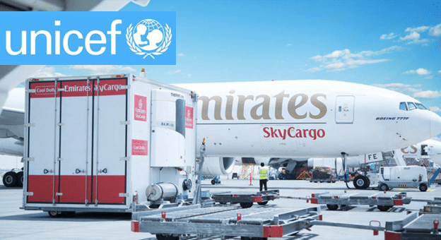 Emirates Skycargo, Covid-19 Aşısının Dağıtımında UNICEF İle Çalışacak