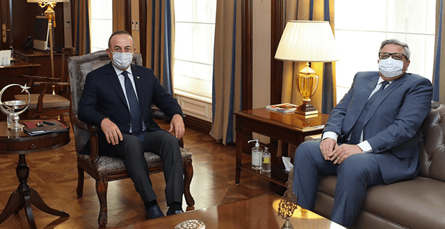 Bakan Çavuşoğlu, Rusya'nın Ankara Büyükelçisi ile görüştü