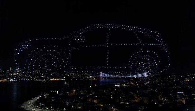 BRF Event, 580 Drone ile İstanbul Boğazında bir ilke imza attı