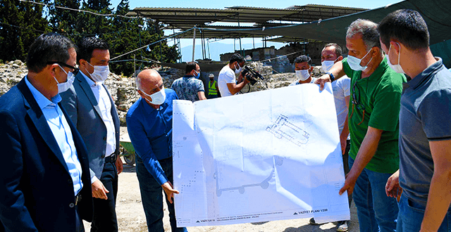 Tarihi Kadıkalesi'nin üzeri Göbeklitepe gibi kapatılacak