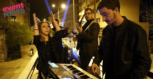 Bolu'da evde kalanlar için 'mobil' konser
