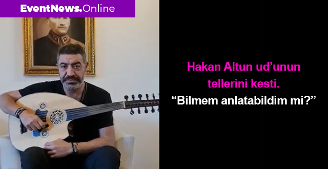 Hakan Altun UD tellerini keserken, Tarkan