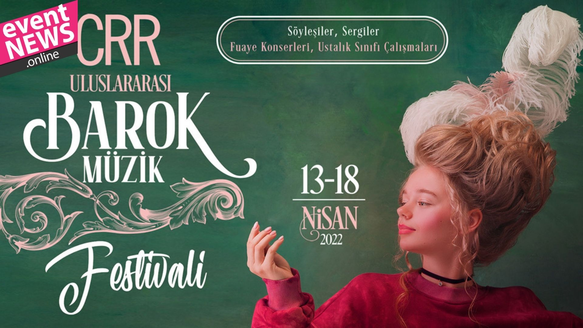 CRR Uluslararası Barok Müzik Festivali Başlıyor