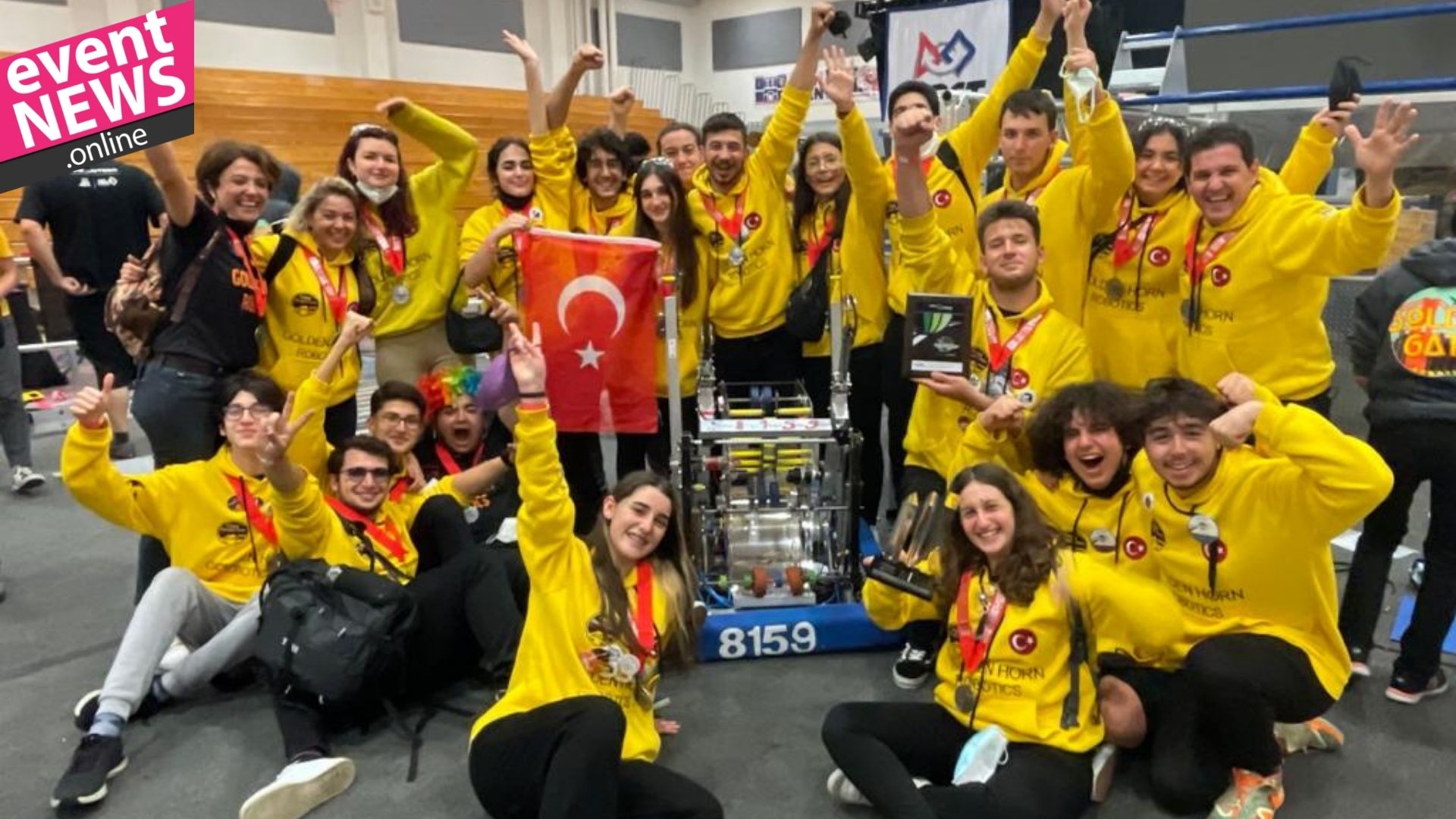 Türk Takımı Golden Horn Robotics'e Büyük Ödül