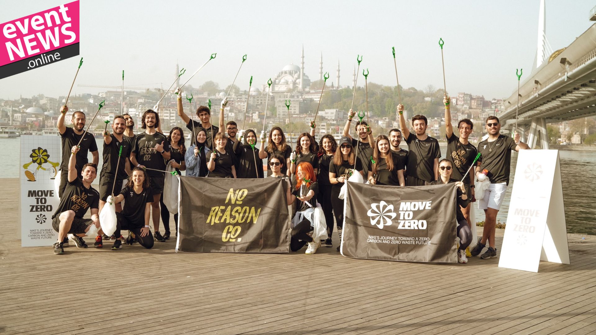 Nike'dan Çevreye Duyarlı Kampanya: 9 Km'de 90 Kg Çöp