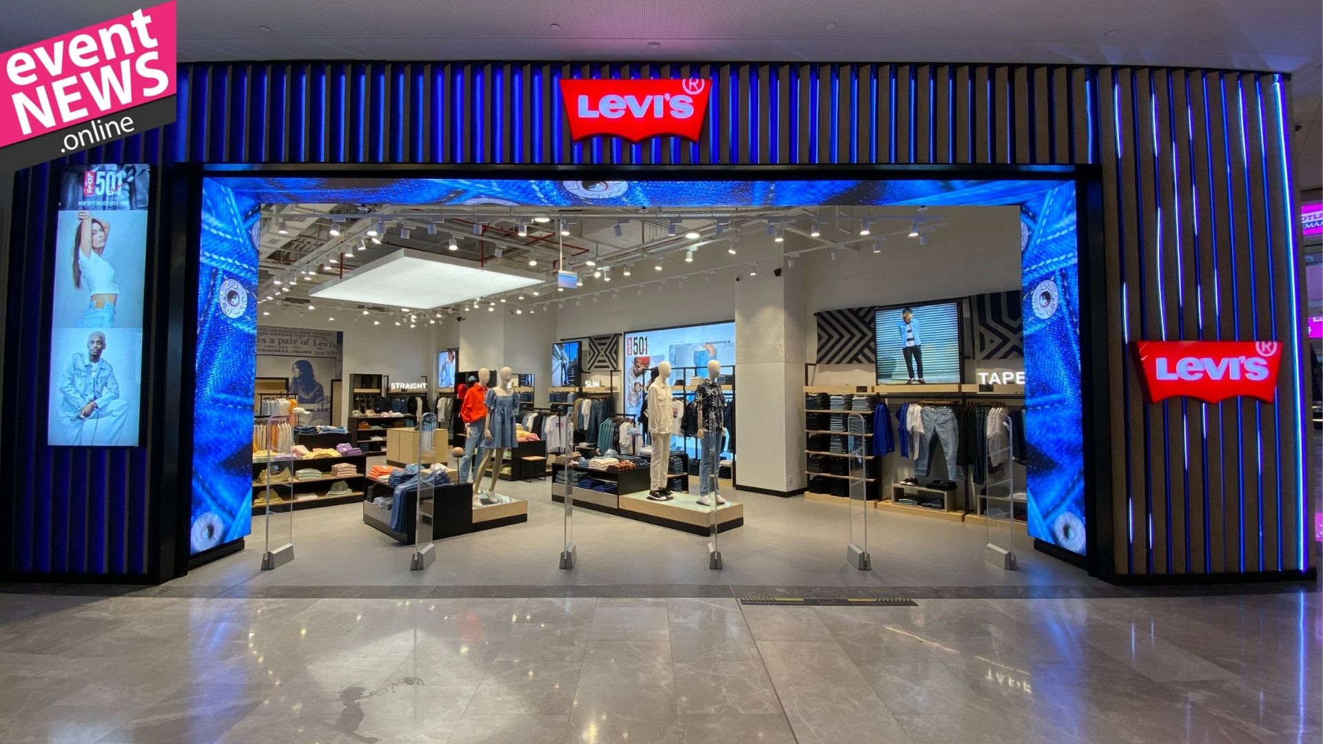 Levi’s Indigo Konseptli İlk Mağazasının Kapılarını Emaar Square Mall’da Açtı