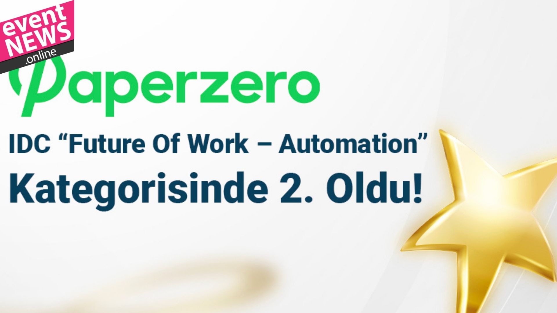 IDC'den Paperzero'ya Ödül