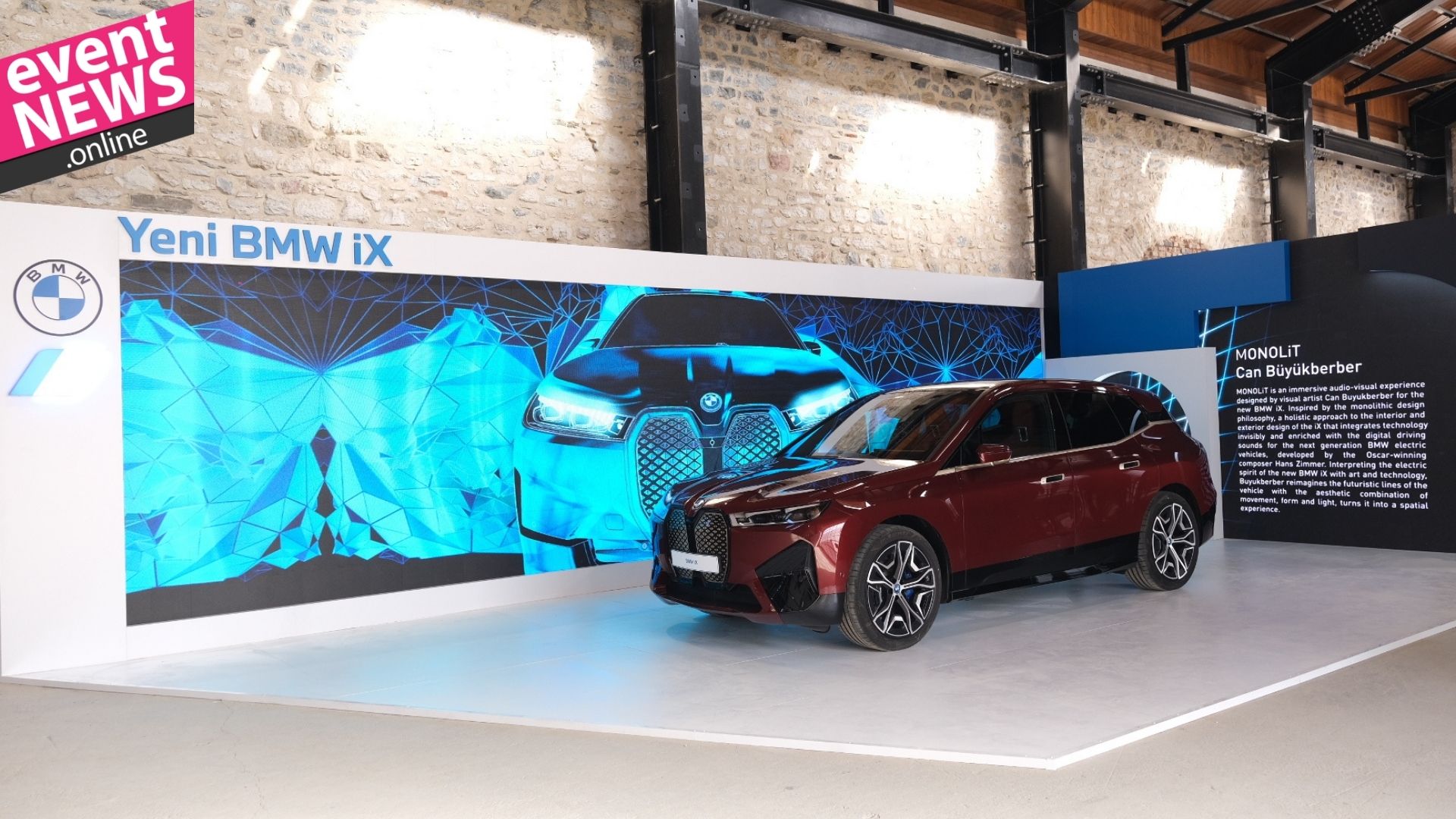 Yeni BMW iX CI Bloom’da Sergilendi