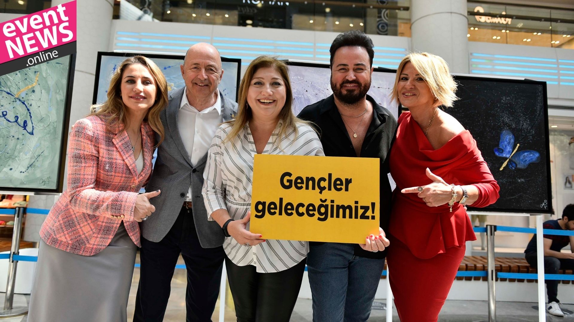 Sesim Resim Sergisi’nin Açılışı Aqua Florya’da Yapıldı