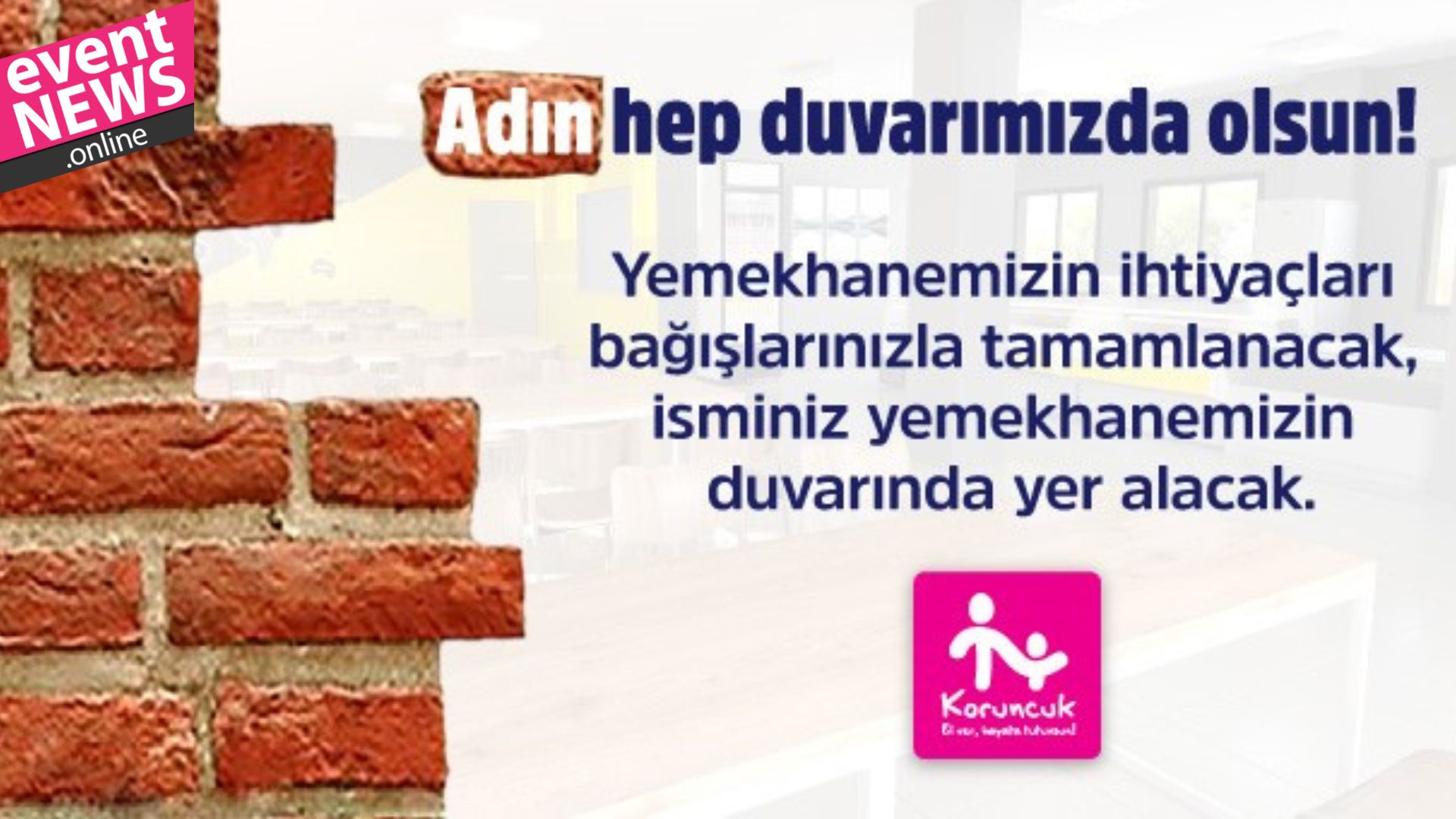 Koruncuk Vakfı'ndan Yeni Proje: