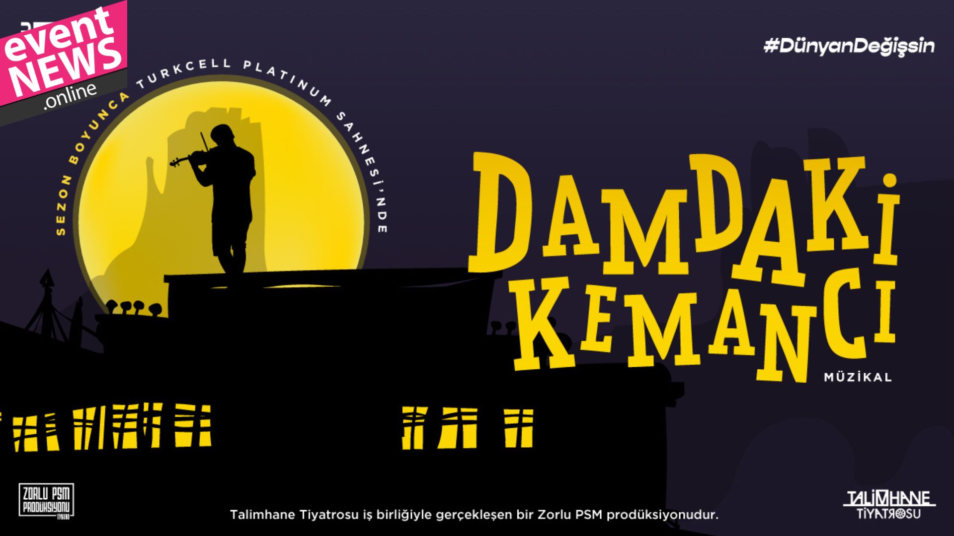 Efsanevi Müzikal Damdaki Kemancı Son İki Gösterimiyle Zorlu PSM’de Sahnelere Veda Ediyor