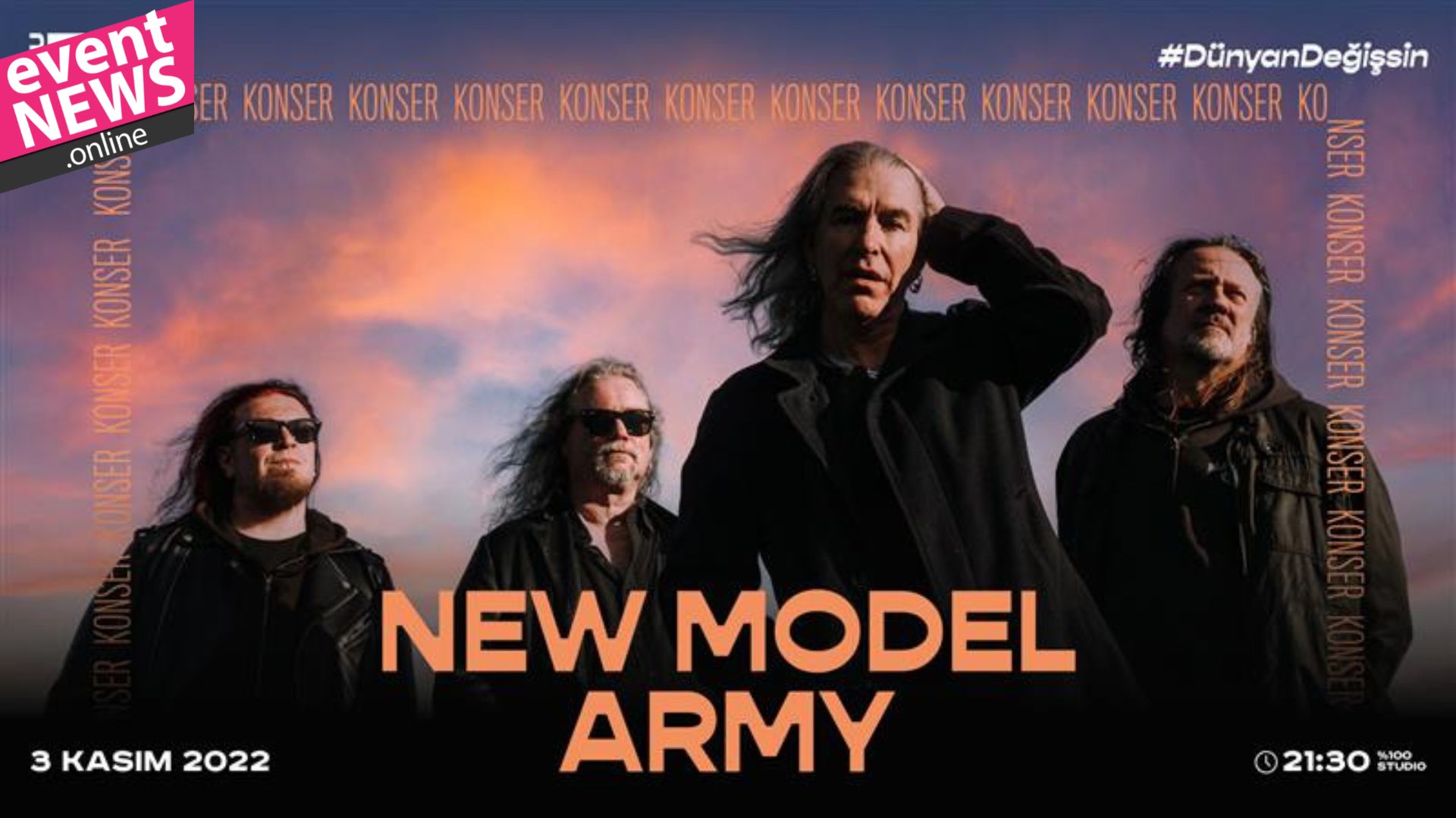 New Model Army 3 Kasım'da Zorlu PSM'de