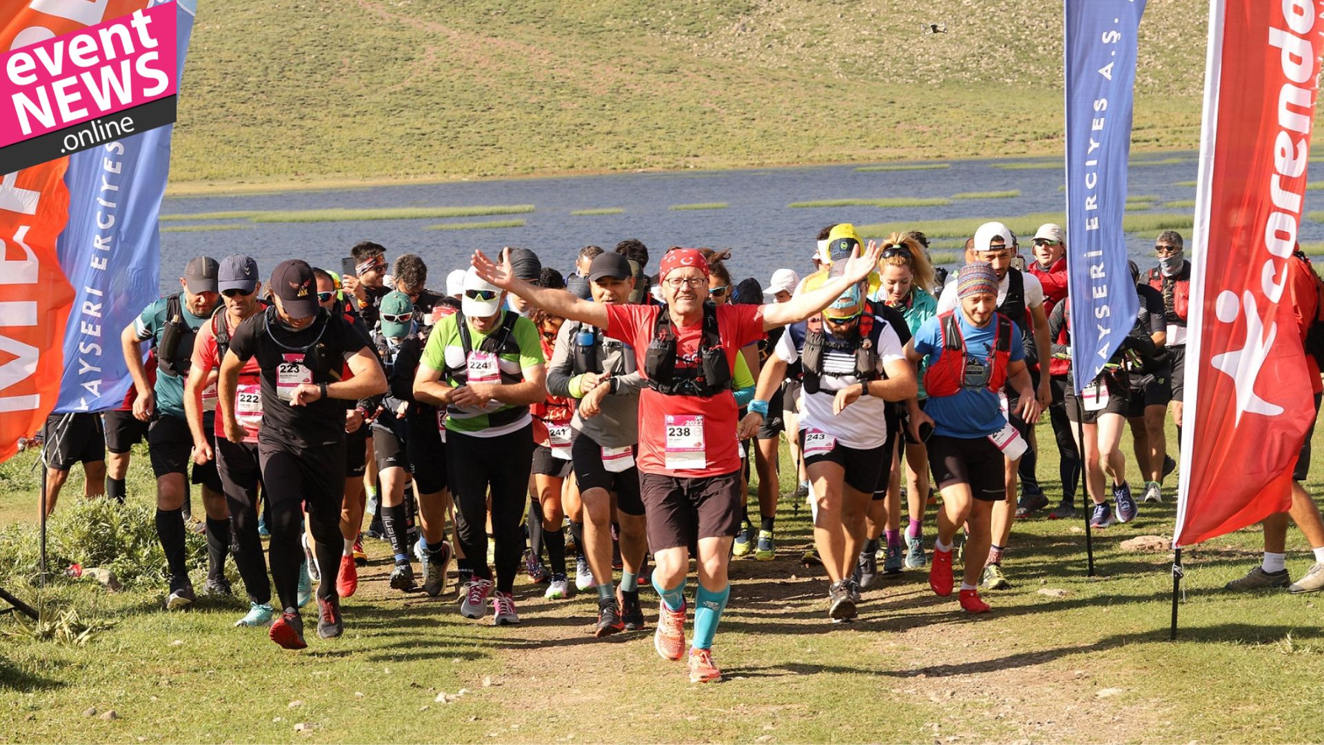 <strong>Erciyes Dağı 200 Koşucunun Heyecanlı Mücadelesine Tanık Oldu</strong>
