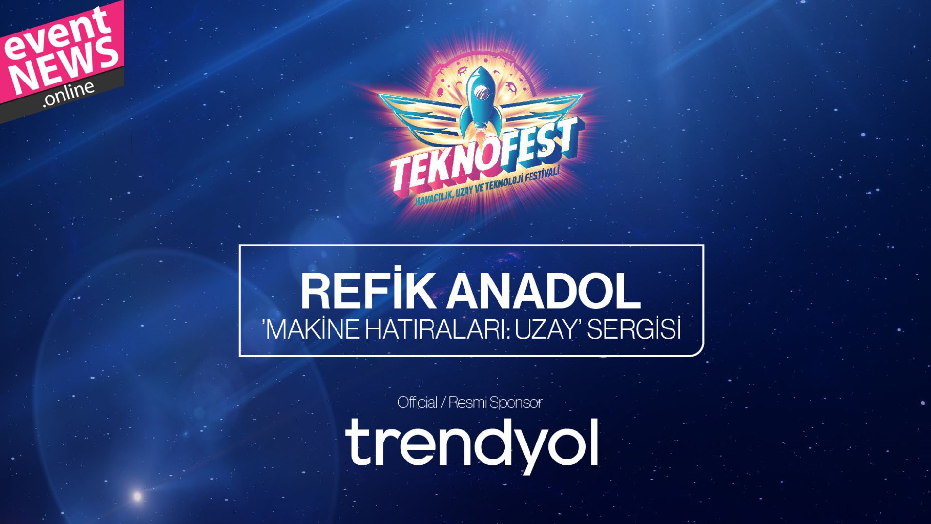 Refik Anadol’un “Makine Hatıraları: Uzay” Sergisi TEKNOFEST’te
