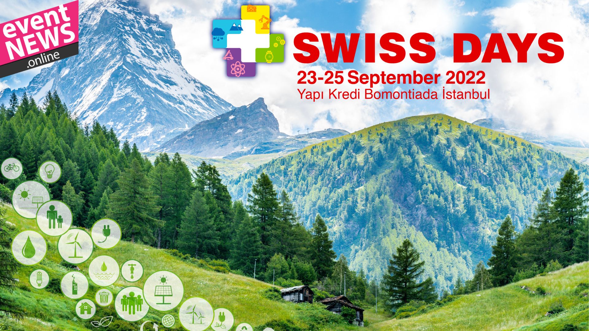 Swiss Days Istanbul 23-25 Eylül tarihleri Arasında Bomontiada'da