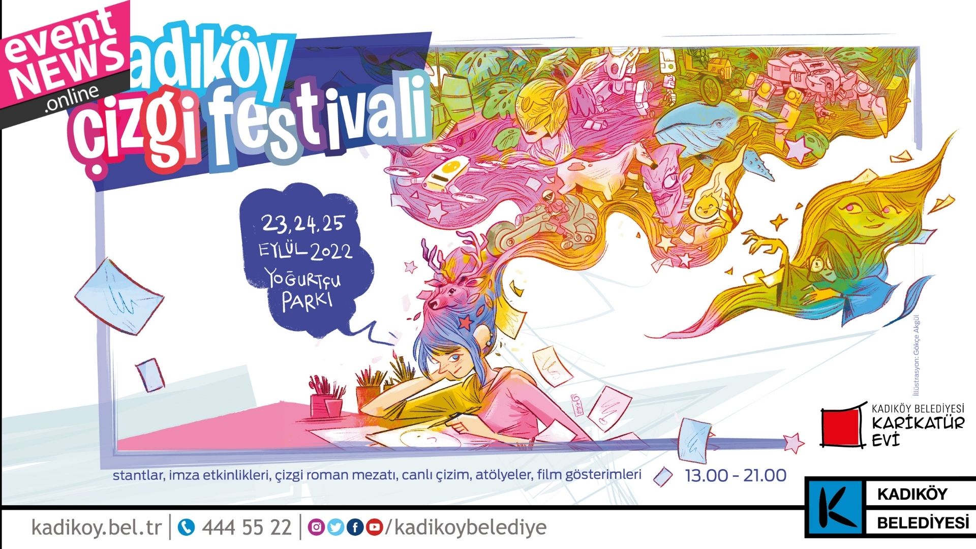 Kadıköy Çizgi Festivali Başlıyor