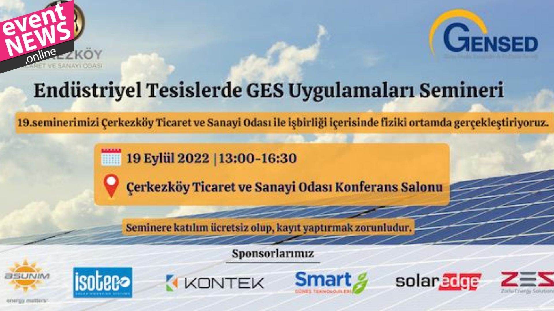 GENSED Seminerleri Devam Ediyor