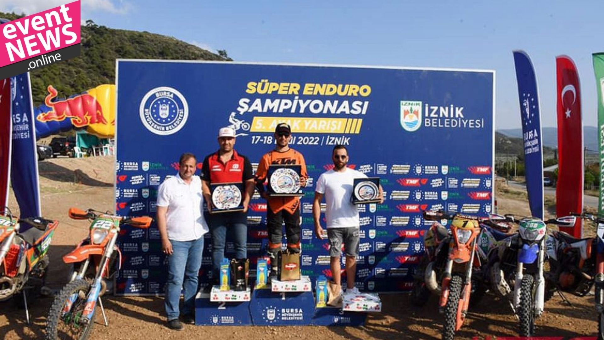 İznik, Süper Enduro'ya Ev Sahipliği Yaptı