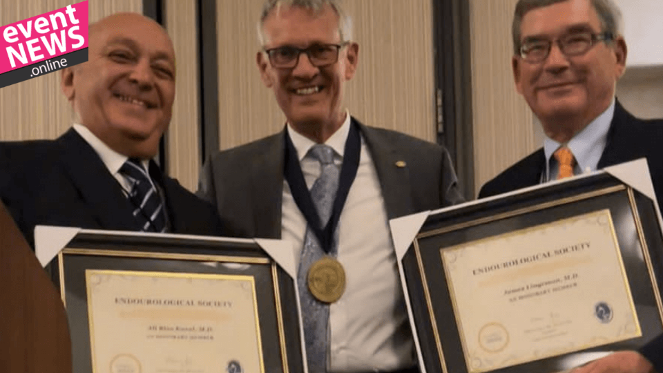 Dünya Endoüroloji Derneği'nin Ömür Boyu Onursal Üyelik Ödülü Prof. Dr. Ali Rıza Kural'a Takdim Edildi