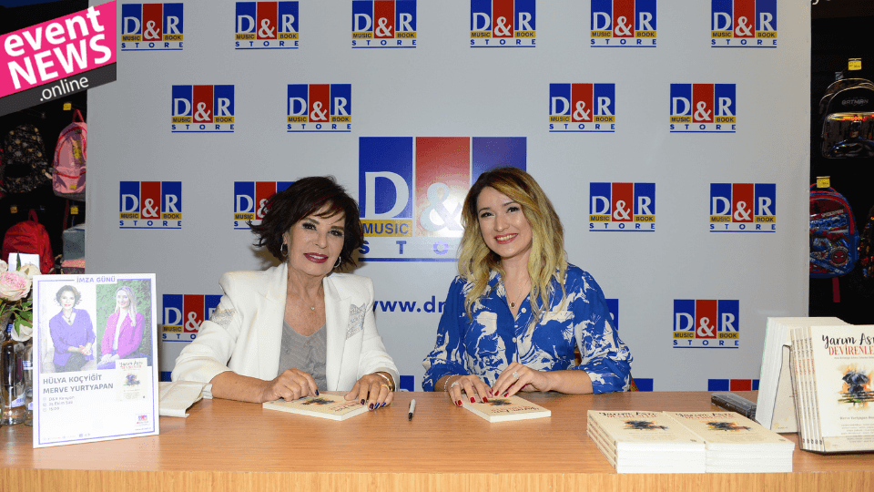 Yeşilçam Efsanesi Hülya Koçyiğit ve Merve Yurtyapan, İmza Gününde Hayranlarıyla Buluştu