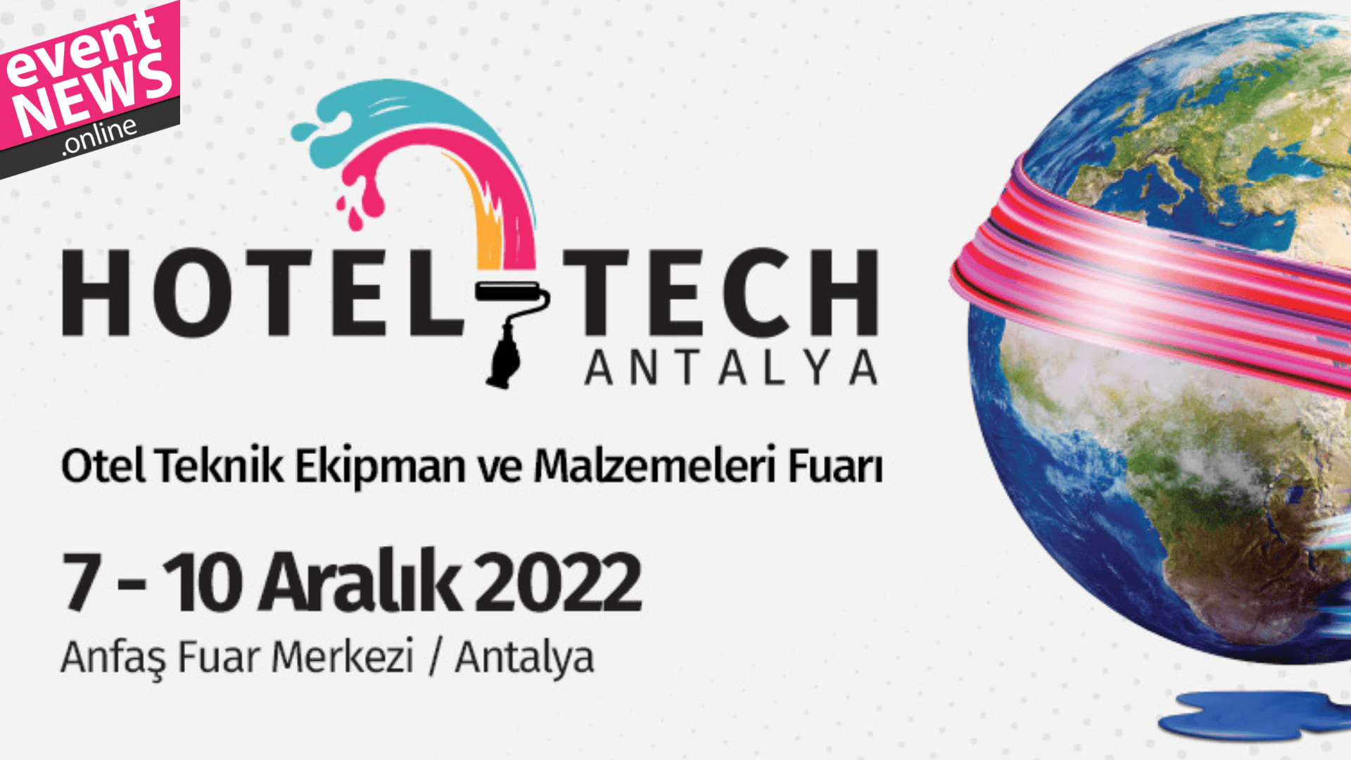HotelTech Antalya 7 Aralık'ta Kapılarını Açıyor