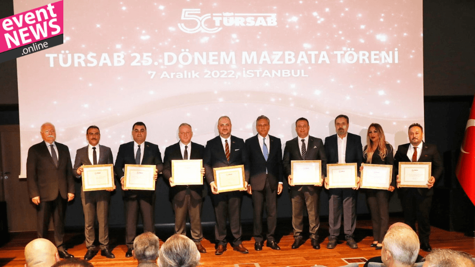 TÜRSAB 25. Dönem Yönetimi Mazbatalarını Aldı