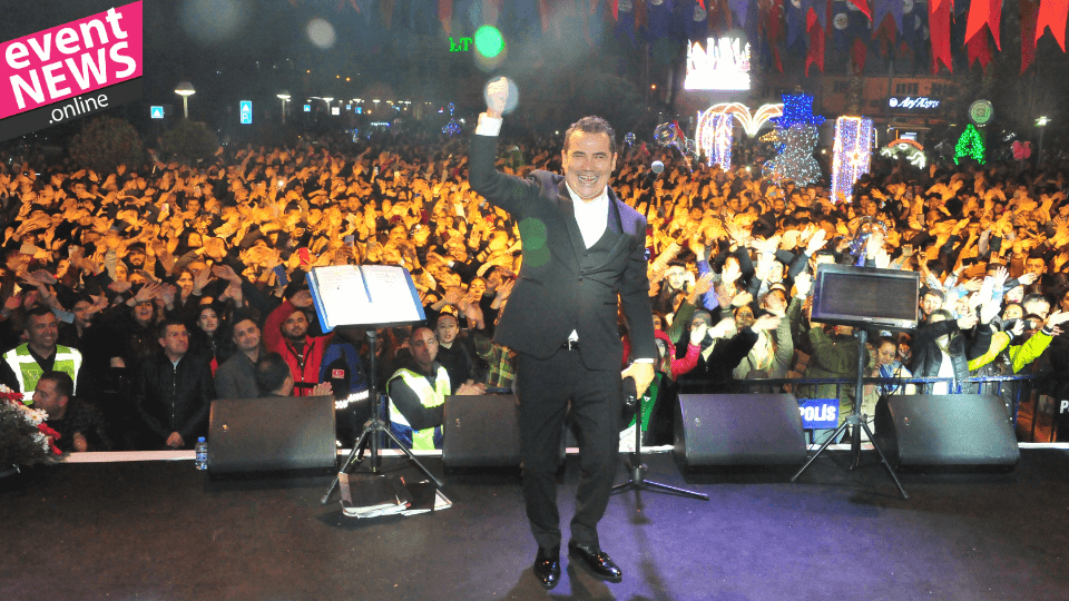Ferhat Göçer Yılbaşında Hem Milas'ta Hem de Afyon'da Konser Verdi
