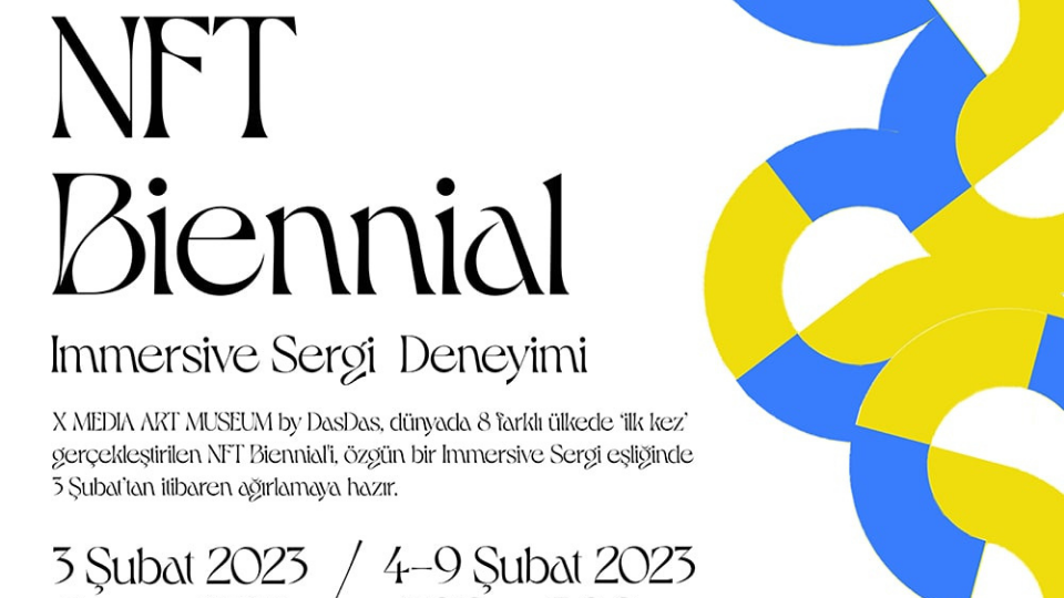 NFT Biennial Immersive Sergi 3 Şubat'ta Başlıyor