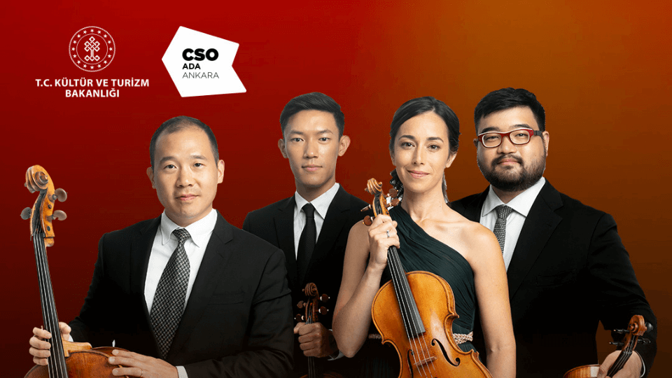 Grammy ödüllü Parker Quartet, 1 Haziran'da CSO Ada Ankara'da