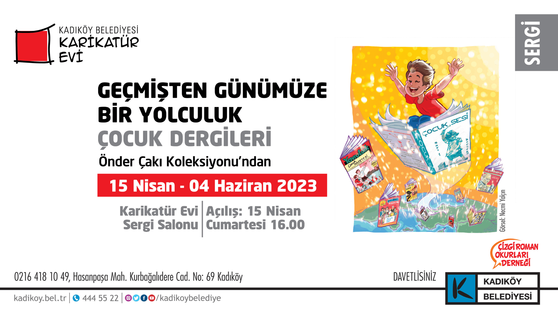 Çocuk Dergileri Sergisi 15 Nisan'da başlıyor