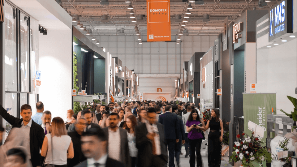 Domotex Turkey 10-13 Temmuz tarihleri arasında Antalya'da