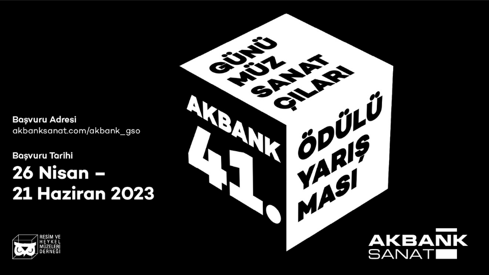 Akbank 41. Günümüz Sanatçıları Ödülü Yarışması başvuruları başladı