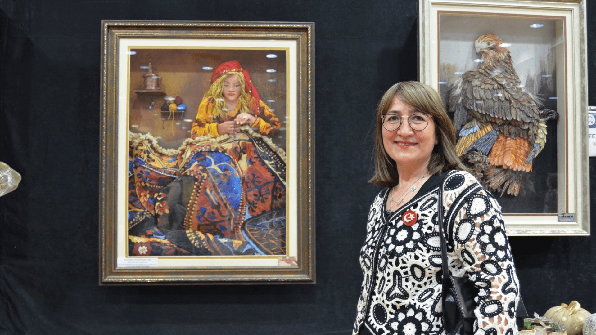Ressam Gülsen Karasu, ikinci karma sergisiyle göz doldurdu