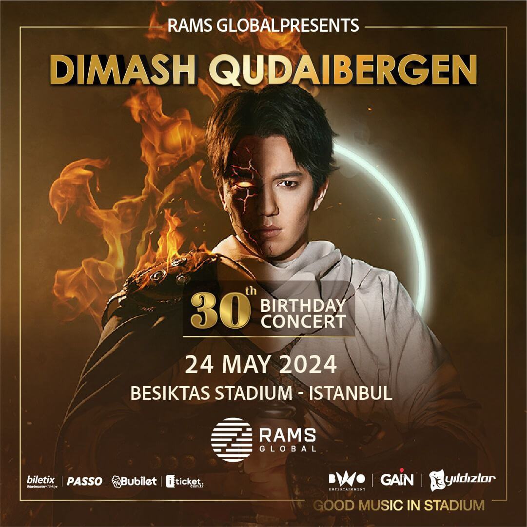 DIMASH KUDAIBERGEN, UNUTULMAZ BİR KONSER İÇİN BEŞİKTAŞ STADYUMUNA GELİYOR