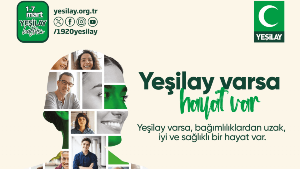 Yeşilay 104 yaşında da bağımlılıklara karşı bilinçlendirmeye devam ediyor