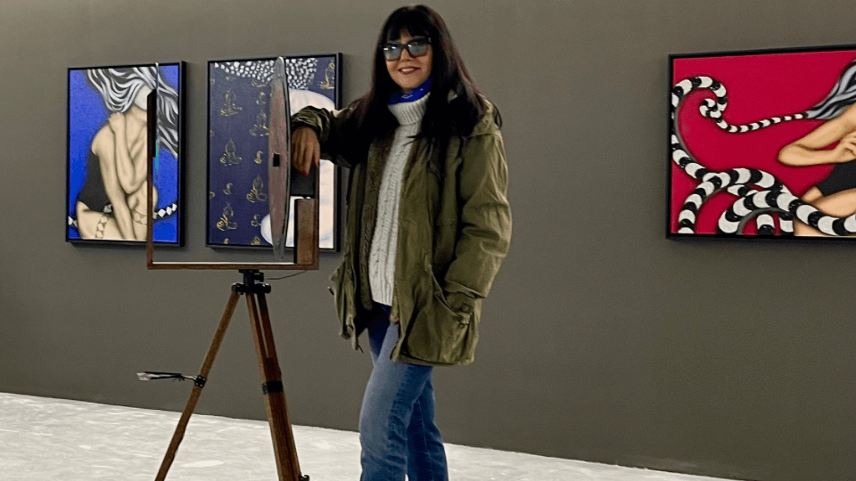 Kezban Arca Batıbeki’nin sergisi 21 Şubat'ta açıldı